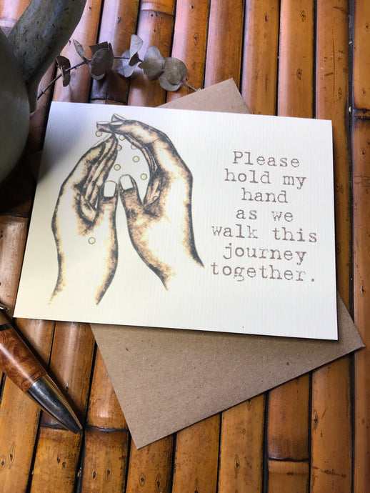 149-Please hold my hand . . .